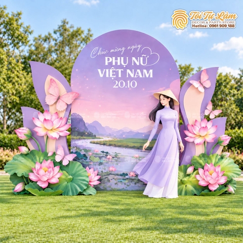 TRANG TRÍ TRỌN GÓI NGÀY QUỐC TẾ PHỤ NỮ 8/3 VÀ 20/10 - QTPN - 119
