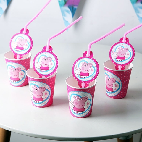 Combo 6 cốc heo peppa