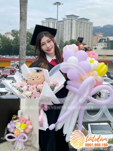 HOA BÓNG BAY CHỤP ẢNH KỶ YẾU - MẪU CỬ NHÂN 09