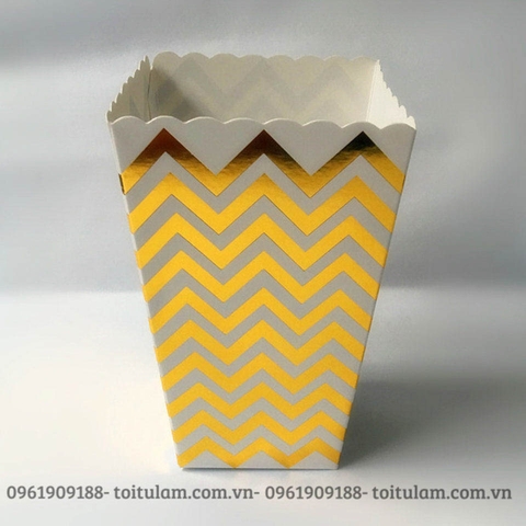 Combo 6 hộp đựng bỏng BÓNG LƯỢN SÓNG