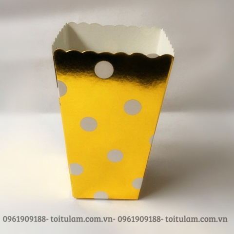 Combo 6 hộp đựng bỏng BÓNG CHẤM BI