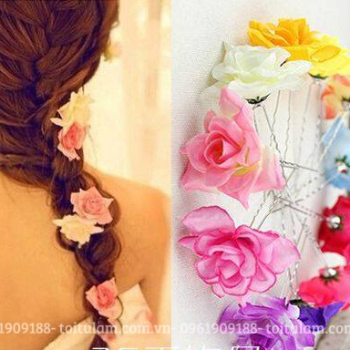 HOA CÀI TÓC CÔ DÂU HCT083