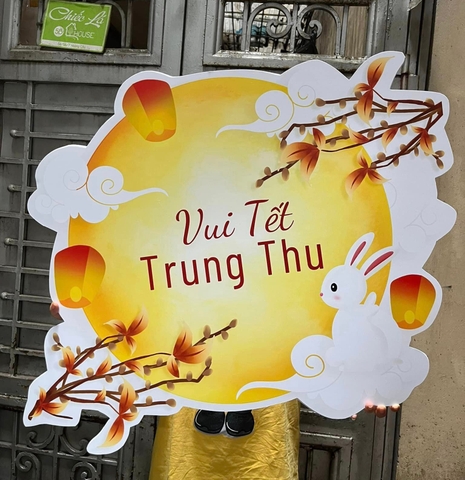 Mô hình Trăng treo - trang trí trung thu - in theo yêu cầu