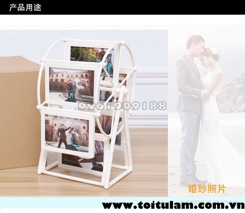 Khung ảnh treo xoay