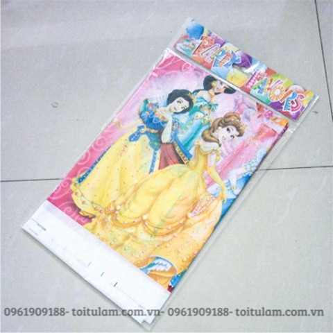 Khăn trải bàn chủ đề công chúa DISNEY