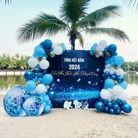 TRANG TRÍ BACK TẤT NIÊN NGOÀI TRỜI