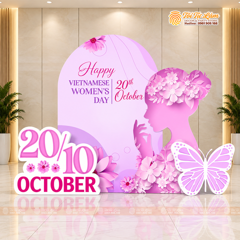 TRANG TRÍ TRỌN GÓI NGÀY QUỐC TẾ PHỤ NỮ 8/3 VÀ 20/10 - QTPN - 132