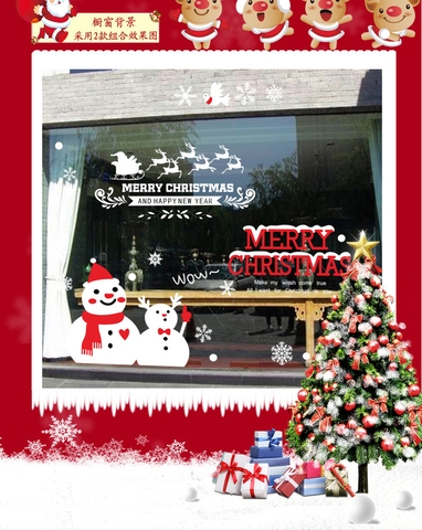 decal trang trí noel-AMJ005