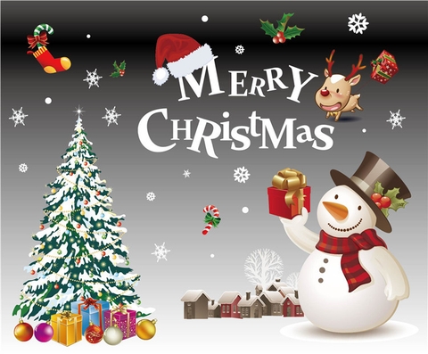 decal trang trí noel-HYC-53
