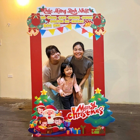 KHUNG CHECK IN GIÁNG SINH