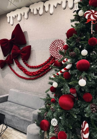 TRANG TRÍ GIÁNG SINH QUÁN CAFE