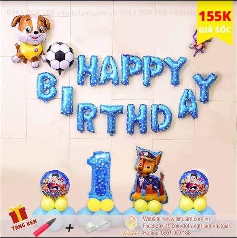 SET BÓNG TUỔI CÚN E.155C