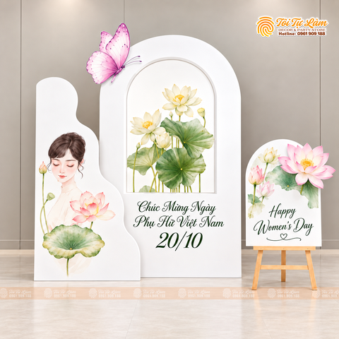 TRANG TRÍ TRỌN GÓI NGÀY QUỐC TẾ PHỤ NỮ 8/3 VÀ 20/10 - QTPN - 130