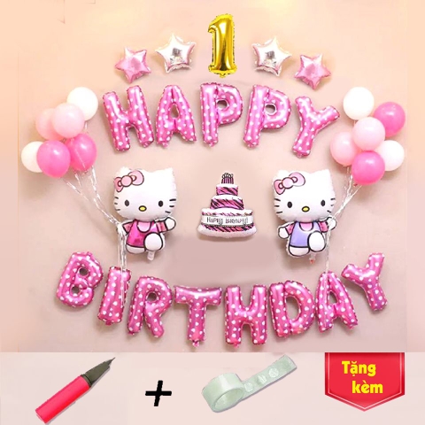 SET BÓNG KITTY SB-M003