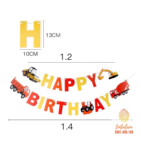 Dây chữ HPBD phương tiện giao thông