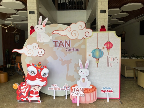 TRANG TRÍ TRỌN GÓI TRUNG THU, TRANG TRÍ TIỂU CẢNH, PHOTOBOOTH MẪU 2