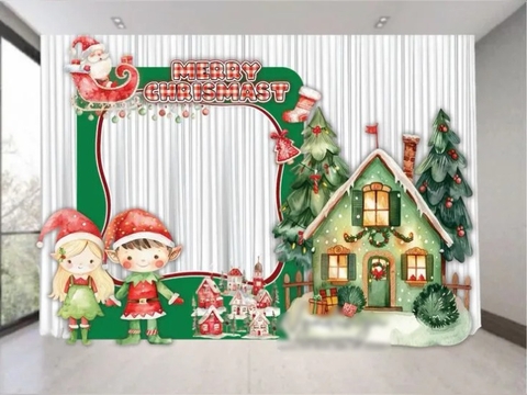 KHUNG CHECK IN CHỤP ẢNH NOEL