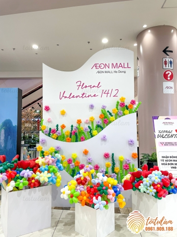 BACKDROP HOA BÓNG TRANG TRÍ SỰ KIỆN BH08