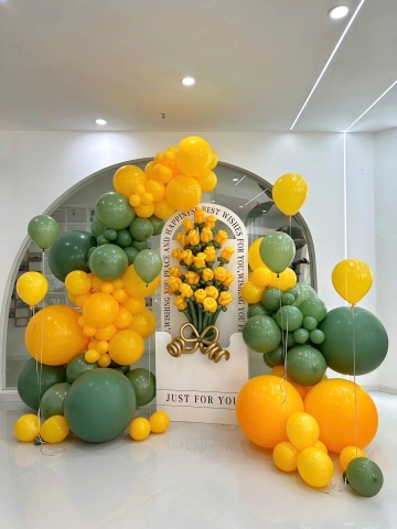 BACKDROP HOA BÓNG TRANG TRÍ SỰ KIỆN BH03