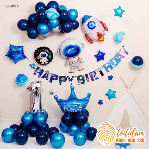 SET BÓNG SINH NHẬT - CHỦ ĐỀ PHI HÀNH GIA SD-R009