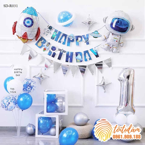 SET BÓNG SINH NHẬT - CHỦ ĐỀ PHI HÀNH GIA SD-R031