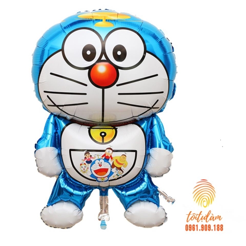 Doremon chân trắng túi hình