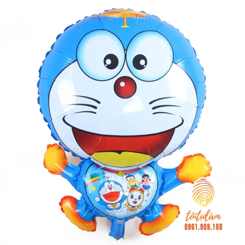 Doremon chân vàng túi hình