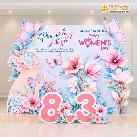 TRANG TRÍ TRỌN GÓI NGÀY QUỐC TẾ PHỤ NỮ 8/3 VÀ 20/10 - QTPN - 116