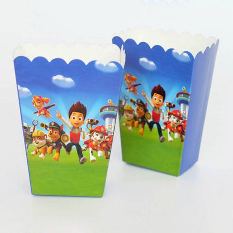 Combo 6 hộp đựng bỏng chủ đề CHÓ CẢNH SÁT