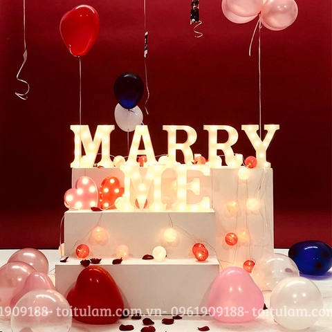 CHỮ NHỰA ĐÈN LED