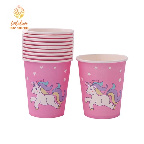 Combo 6 cốc ngựa 1 sừng hpbd