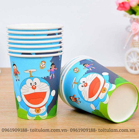 Combo 6 cốc DOREMON