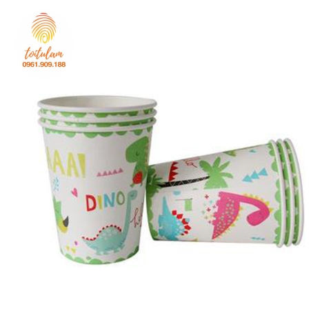 Combo 6 cốc khủng long