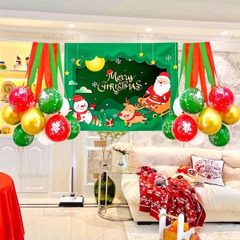 SET TRANG TRÍ GIÁNG SINH TẠI LỚP HỌC