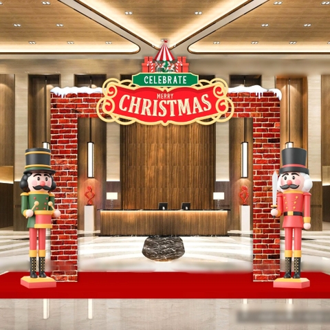 TRANG TRÍ TRỌN GÓI NOEL CỔNG KHÁCH SẠN