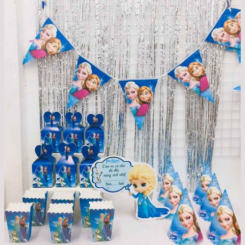 Set bàn TK5 Công chúa Elsa