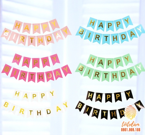 Dây chữ HPBD bóng