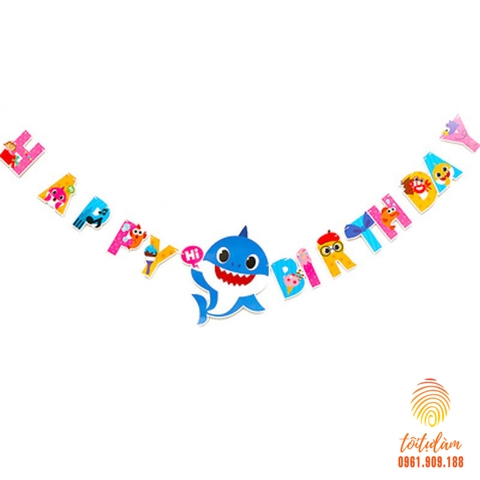 Dây chữ HPBD cá mập