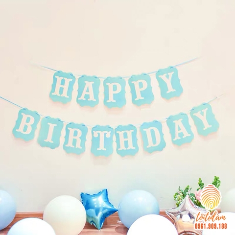 Dây chữ HPBD viền nhọn