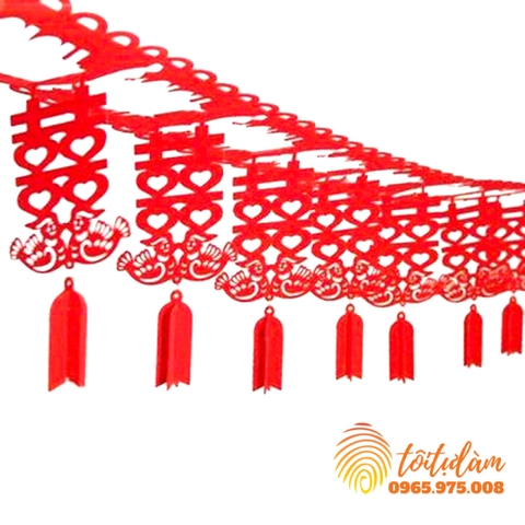 Dây mếch chữ hỷ chim câu