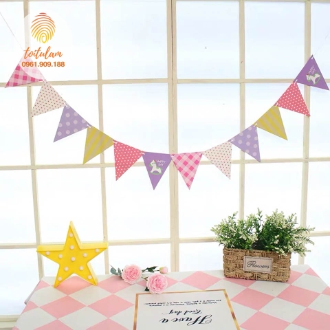 Dây treo tam giác họa tiết