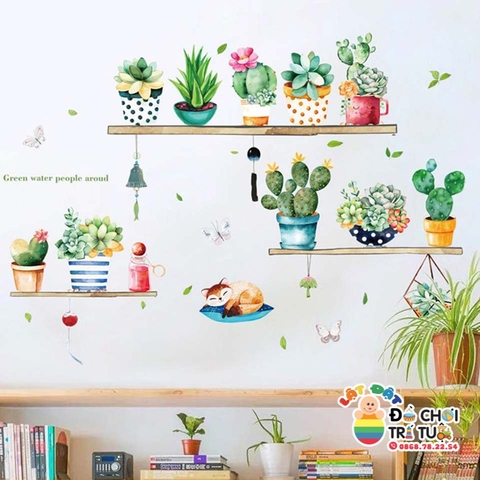 Decal dán tường HM71007