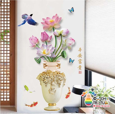 Decal dán tường SK9328