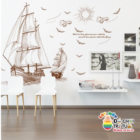 Decal dán tường XL8277