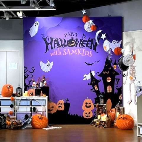 Lâu Đài Ma Ám-Set Halloween Party Công Ty