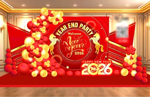 TRANG TRÍ TRỌN GÓI TIỆC TẤT NIÊN TẠI NHÀ HÀNG