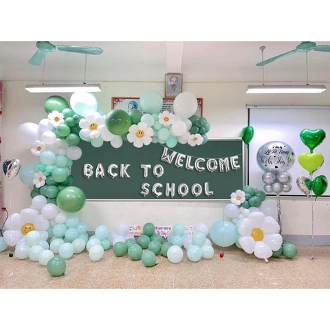SET BÓNG TRANG TRÍ LỚP HỌC NGÀY KHAI GIẢNG - BACK TO SCHOOL  DL-HA011