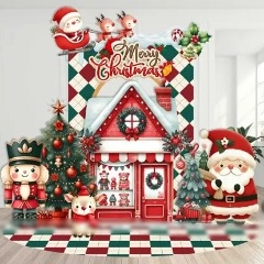 TRANG TRÍ NOEL ĐƠN GIẢN TẠI VĂN PHÒNG