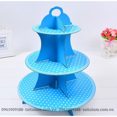 Giá để bánh sinh nhật chấm bi