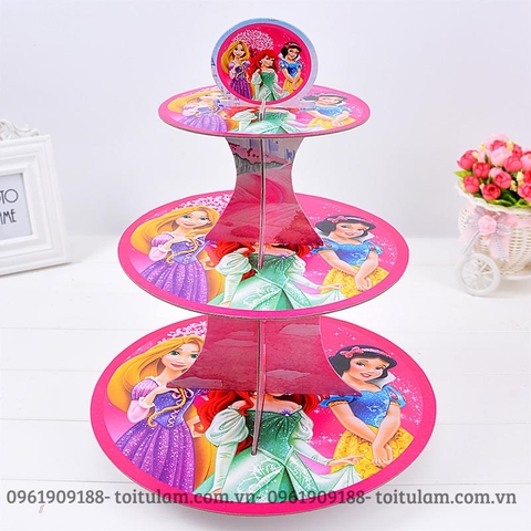 Giá để bánh sinh nhật chủ đề Công chúa Disney